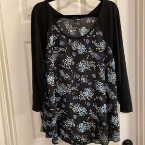 Torrid size 3 floral blouse